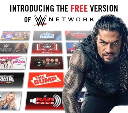 WWE Network, version gratuite