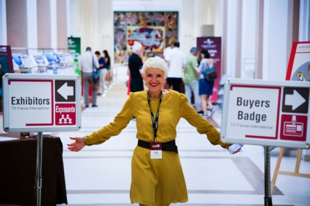 Catherine Charmet au Rendez-vous de TVFI à Biarritz