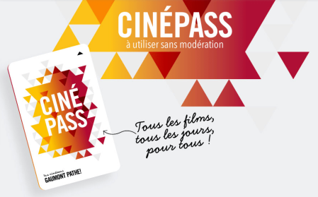 Cinépass gaumont pathé