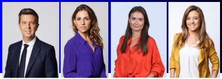 Maxime Switek, Alice Darfeuille, Julie Hammett, Céline Pitelet