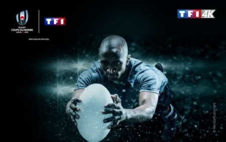 TF1 4K coupe du monde rugby 2019