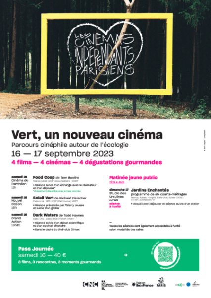 Vert, un nouveau cinéma affiche 2023