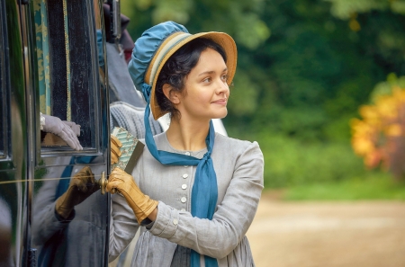 Olivia Cook dans "La Foire aux vanités" 