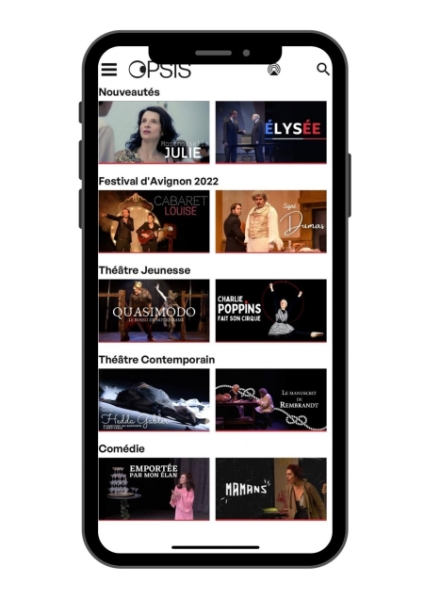 Opsis TV smartphones