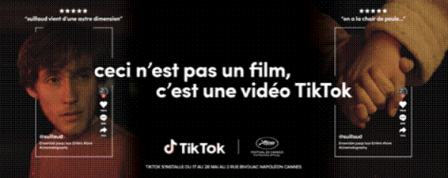 TikTok campagne Cannes 2022