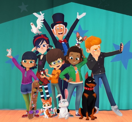 "Presto ! Le Manoir magique", produit par TeamTO et distribué par Federation Kids & Family