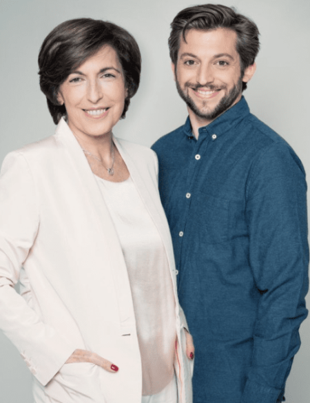 Ruth Elkrief et Paul Larrouturou