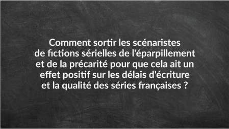 Guilde française des scénaristes, vidéo sur les scénaristes de séries de fiction