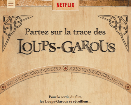 Netflix - chasse aux loups-garous