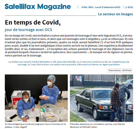 Le secteur en images Satellifax Magazine 86 du 21 décembre 2020