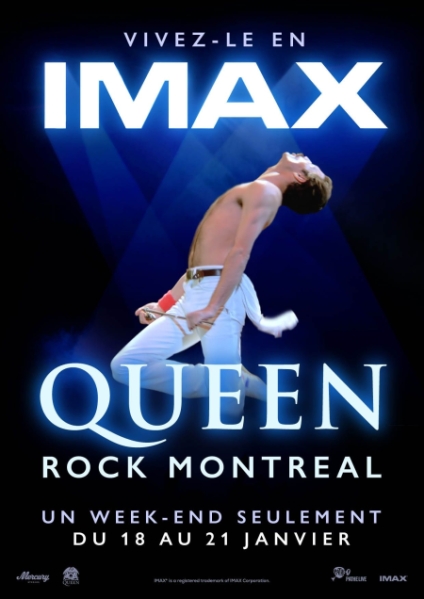 « Queen Rock Montreal » Imax