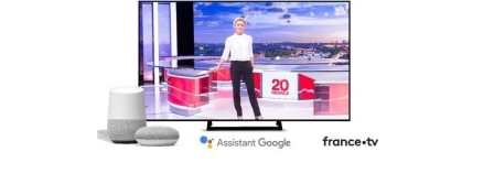 France Télévisions assistant vocal Google