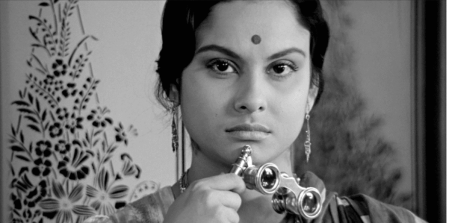 Madhavi Mukherjee, actrice principale dans "La Grande Ville", "Charulata" et "Le Lâche" 