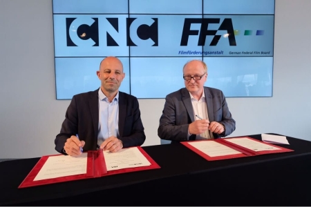 Christophe Tardieu (CNC) et Peter Dinges (FFA)