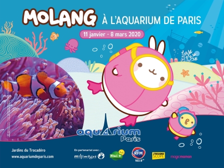 Moland à l'Aquarium de Paris Millimages