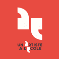 Un artiste à l'école logo