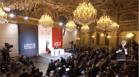 Conférence de presse Macron, 16 janvier