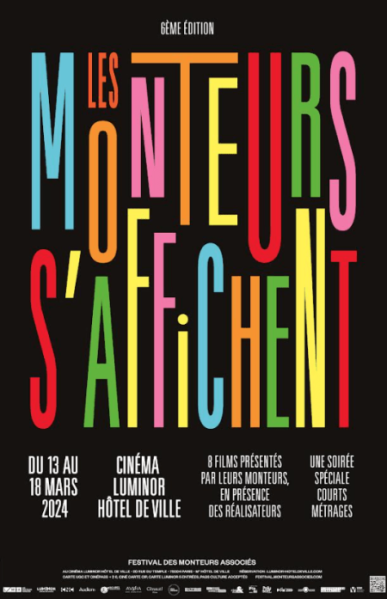 Festival Les Monteurs s'affichent (affiche 2024)