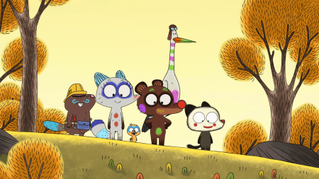 "Pompon Ours" (Supamonks Studio pour France Télévision), est réalisée par Matthieu Gaillard.