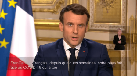 Allocution Macron 12 mars 2020