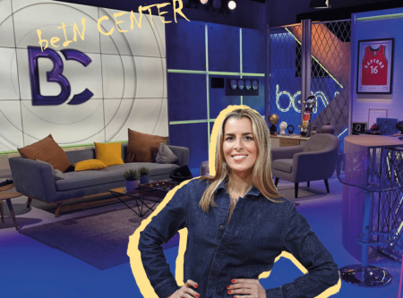 Vanessa Le Moigne aux commandes de "beIN Center"