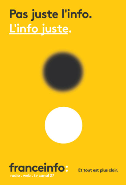 franceinfo, campagne publicitaire - octobre 2020