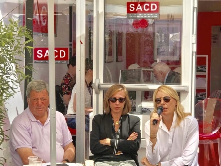 Pascal Rogard, Cécile Négrier et Valérie Boyer