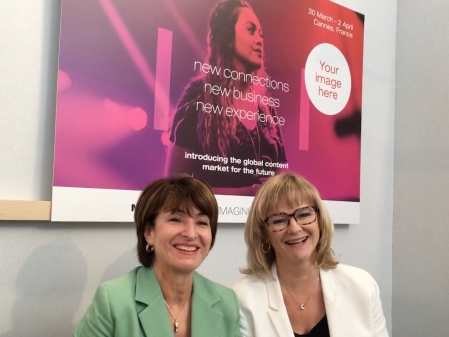 Laurine Gauraude, Lucy Smith, Reed Midem, MipCom 2019, conf de présentation MipTV 2020