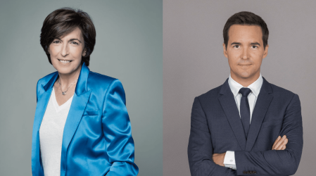 Ruth Elkrief and Adrien Gindre