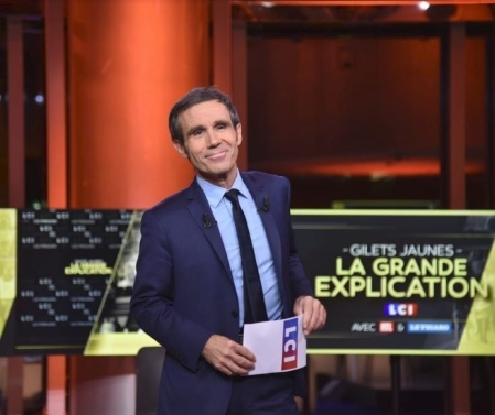David Pujadas aux commandes de la spéciale Gilets jaunes