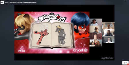 Présentation du clip d'ON Entertainment lors de la visioconférence d'AnimFrance