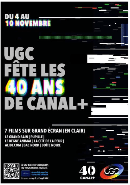 UGC 40 ans Canal+