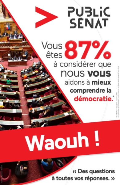 Public Sénat, campagne, décembre 2020