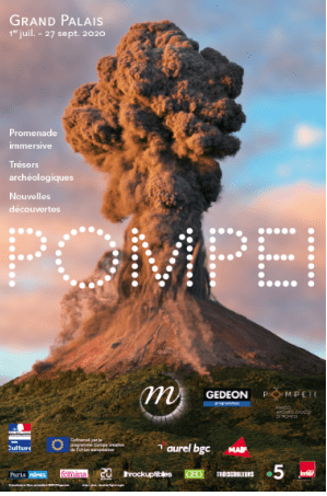 Affiche Expo Pompéi Grand Palais 2020