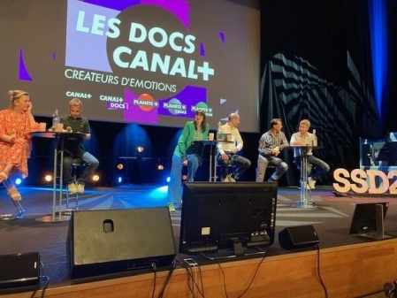 Au centre, Christine Cauquelin et Christopher McLoughlin 