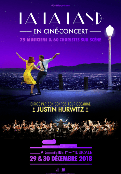 La La Land Ciné Concert àa la Seine musicale 29-30 déc 2018