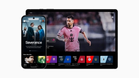 Apple TV+ et MLS Season Pass sur mobile et tablette