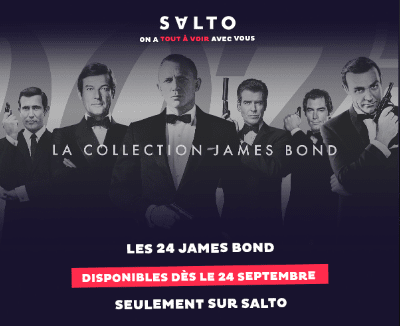 Collection James Bond sur Salto