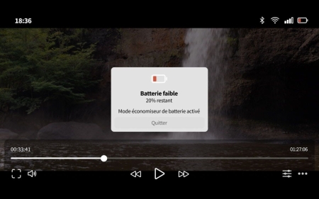 Pathé Gaumont "Batterie faible"