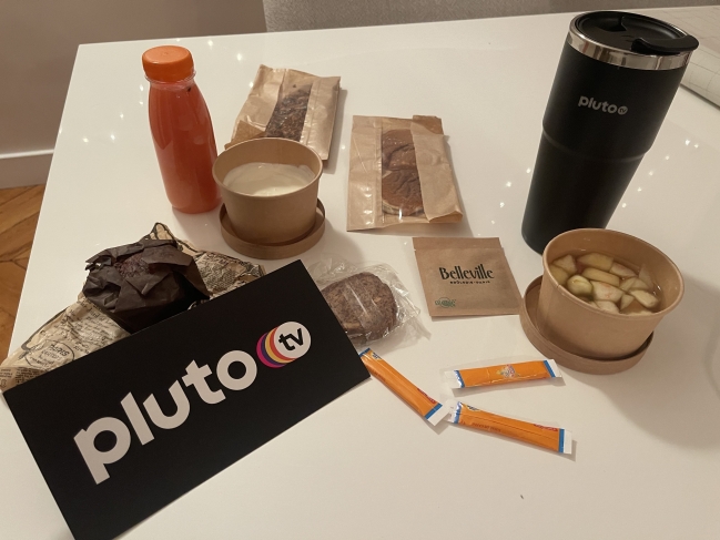 Petit déj Pluto TV