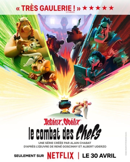 Astérix Netflix 30 avril