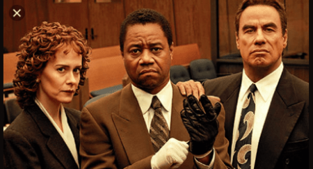 Cuba Gooding Jr. (au centre) dans "American Crime Story"