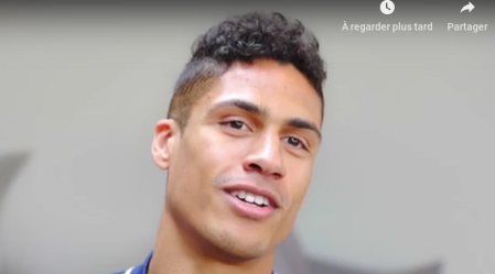 "Varane, destin de Champion", un documentaire sur Amazon Prime Video