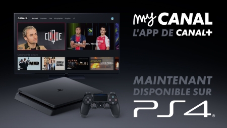 myCanal playstation 4