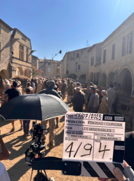 Les Misérables tournage