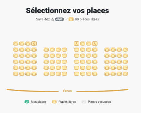 Salle 4DX Pathé Chambéry