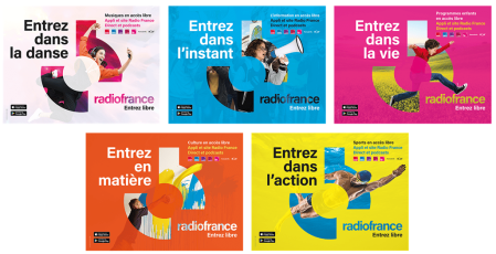 "Entrez libre", nouvelle campagne publicitaire de Radio France
