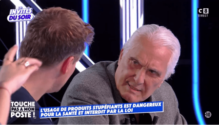Gérard Fauré, guest of "TPMP" on Thursday March 9, 2023.