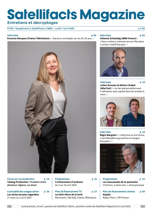 Satellifacts Magazine 183 - Lundi 7 avril 2025 COUV