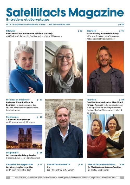 Satellifacts Magazine 174 - Lundi 25 novembre 2024 COUV